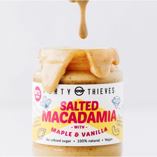Salted Macadamia with Maple & Vanilla - 235g