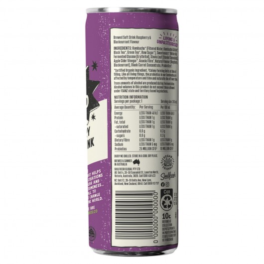 Raspberry & Blackcurrant (4 x 250ml)
