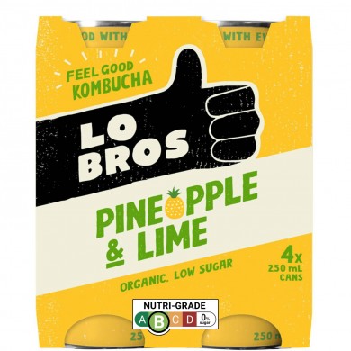 Pineapple & Lime (4 x 250ml)