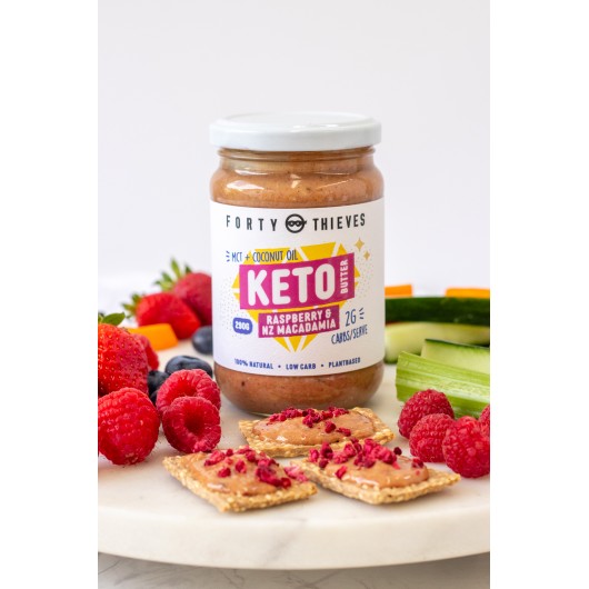 Keto Butter - Raspberry & Macadamia