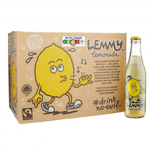 Organic Fairtrade Lemmy Lemonade 15-Pack