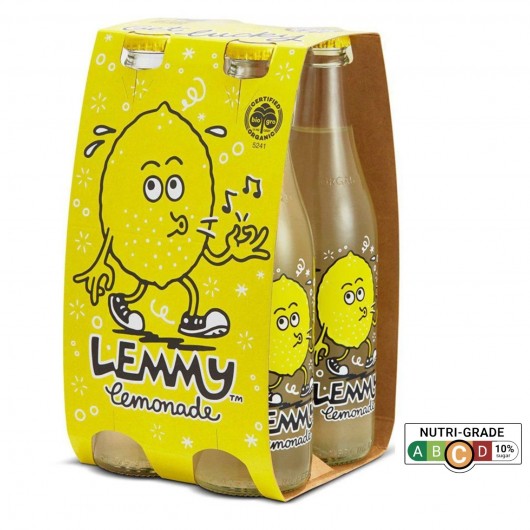 Organic Fairtrade Lemmy Lemonade (4 x 300ml)