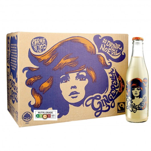 Organic Fairtrade Gingerella Ginger Ale 15-Pack