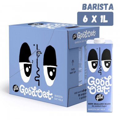 Good Oat Barista Oat Milk (6 x1Litre)