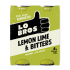 Lo Bros Lemon Lime & Bitters (4 x 250ml)