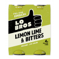 Lo Bros Lemon Lime & Bitters (4 x 250ml)